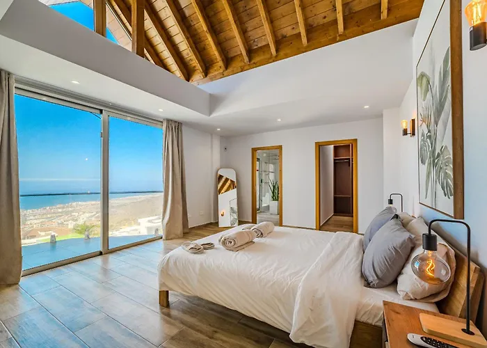 Villa Casa Roque Del Mar Private With Heated Saltwater Pool, Jacuzzi & Ocean Views Costa Adeje (Tenerife)